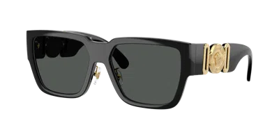 Versace Man Sunglasses Ve4483d In Dark Grey