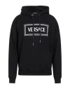 Versace Man Sweatshirt Black Size L Cotton