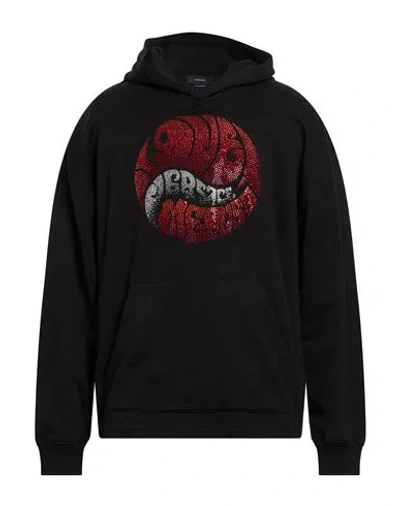 Versace Man Sweatshirt Black Size L Cotton
