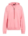 Versace Man Sweatshirt Pink Size Xl Cotton, Viscose