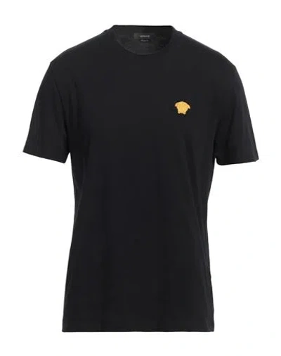 Versace Black Cotton T-shirt