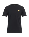 Versace Man T-shirt Black Size M Cotton, Polyester
