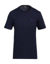 Versace Man T-shirt Midnight Blue Size L Cotton, Polyester