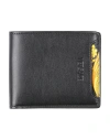 Versace Man Wallet Black Size - Calfskin In Black