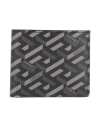 Versace Man Wallet Black Size - Leather