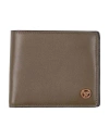 Versace Man Wallet Khaki Size - Cow Leather