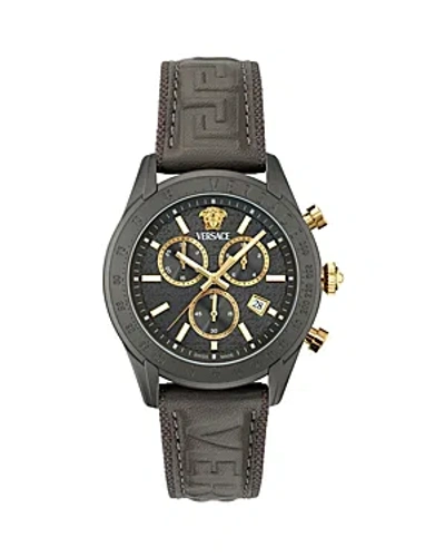 Versace Master Chronograph, 44mm In Gray