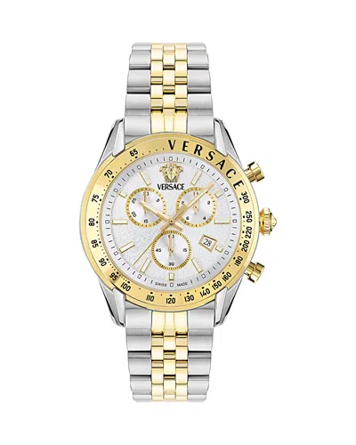 Versace Master Chronograph, 44mm In Metallic