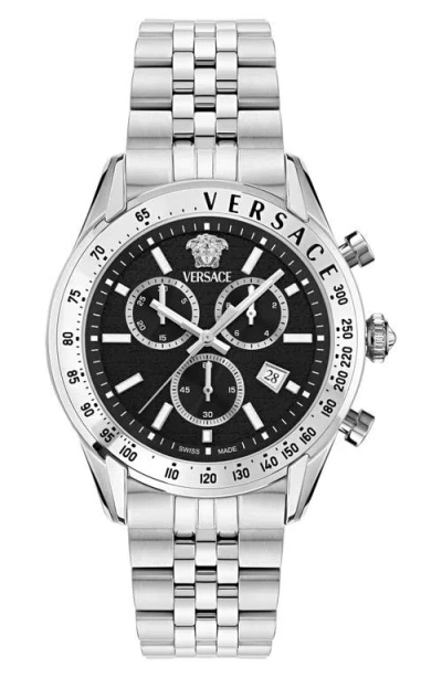 VERSACE VERSACE MASTER CHRONOGRAPH BRACELET WATCH, 44MM