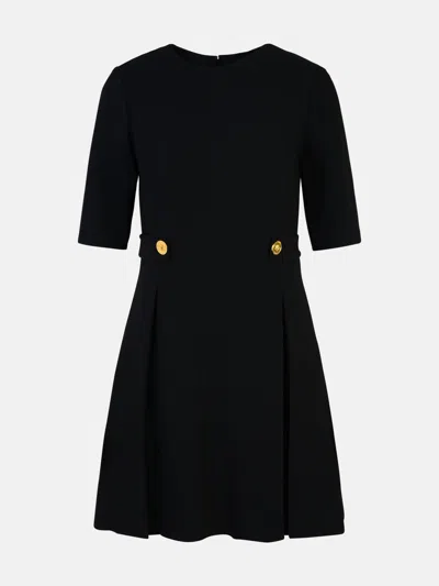Versace 'm/c' Black Viscose Dress