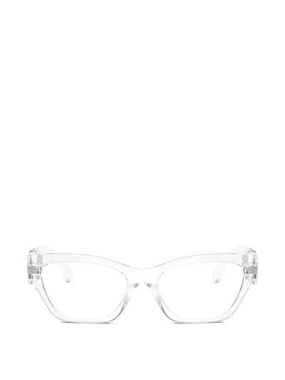 Versace Medallion Glasses In Weiss