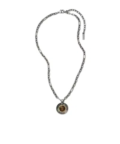 Versace Coins Collana In Metallic