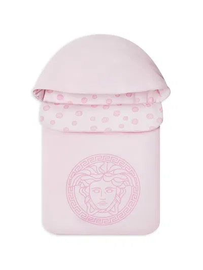 Versace Medallion-print Nest In Pink