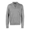 Versace Man Sweater Grey Size 44 Virgin Wool, Cashmere