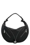 Versace Sophisticated Black Leather Shoulder Bag For Women