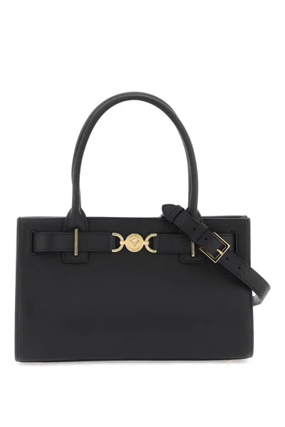 Versace Medusa Shopper Bag 95 In Black