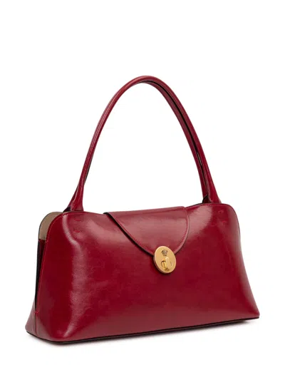Versace Medium Shoulder Bag In Red