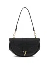 Versace Virtus Medium Shoulder Bag In Black