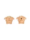 Versace Medusa Head Earrings In Gold-tone Brass Man In Gold