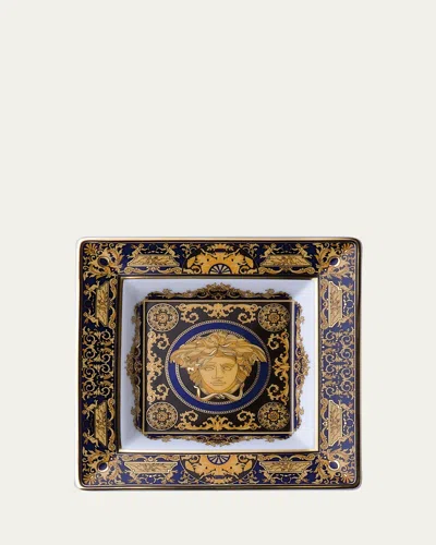 Versace Medusa 5.5" Tray In Blue