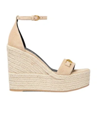 VERSACE VERSACE MEDUSA '95 ROUND-TOE PLATFORM SANDALS