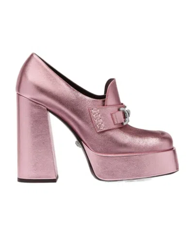 Versace Medusa '95 125mm Platform Pumps In Pink