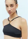 Versace Bikini Tops In Black