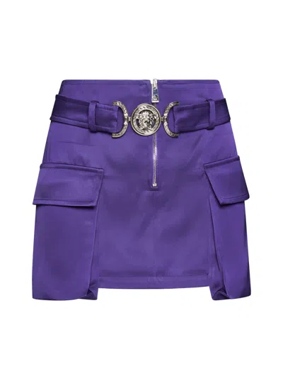 VERSACE MEDUSA 95 CARGO MINI SKIRT