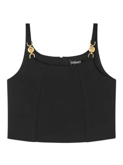 Versace Kids' Medusa '95 Cropped Top In Back