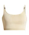 Versace Medusa '95 Crop Top In Nude