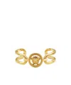 Versace Gold-tone Medusa '95 Cuff Bracelet In Yellow