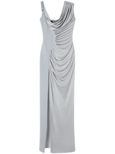 Versace Evening Dress In Grey