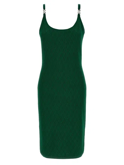 Versace 'medusa '95' Dress In Green