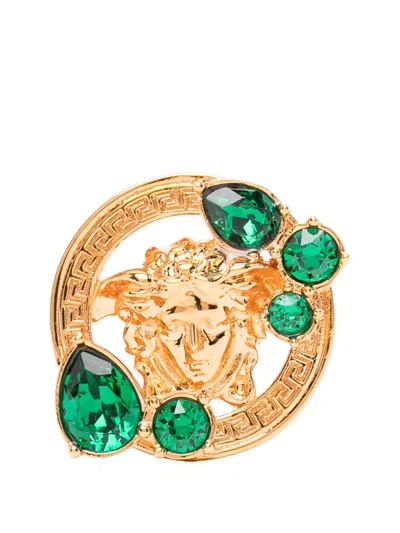 Versace Medusa '95 Earrings In Gold