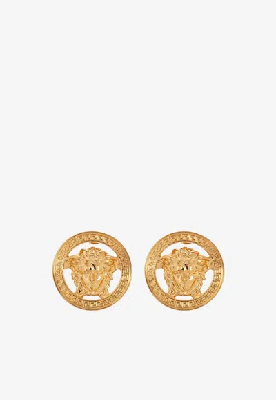 Versace Medusa '95 Earrings In Gold
