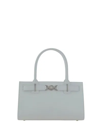 Versace Handbags In Optical White-palladium