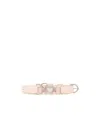 Versace Medusa '95 Leather Belt In Pink