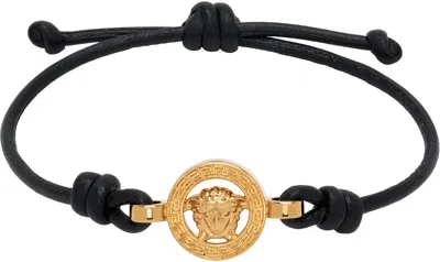 Versace Medusa '95 Leather Bracelet