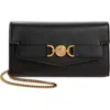 Versace Medusa '95 Leather Crossbody Bag In Black