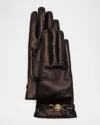 Versace Medusa '95 Leather Gloves
