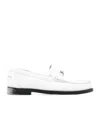 Versace Medusa '95 Leather Loafers In White