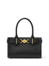 Versace Medusa 95 Large Leather Tote Bag In Black