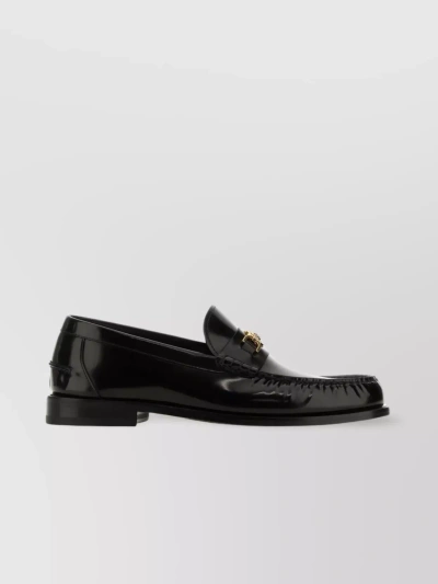 Versace Medusa '95 Loafers In Smooth Calf Leather