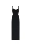 Versace Cocktail Dress With Medusa Details In Black