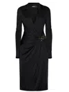 Versace Medusa '95 Midi Dress In Black