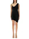 Versace Medusa '95 Draped Mini Dress