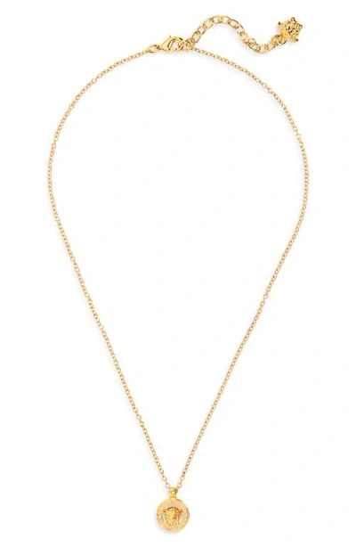 Versace Medusa '95 Pendant Necklace In  Gold