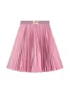 Versace Medusa '95 Pleated Skirt In Pink