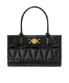 Versace Medusa '95 Top Handle Bag In Black