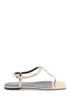 Versace Square-headed Flat Sandals